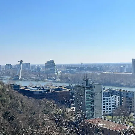 Amazing View Of The River Donau Apartmán Bratislava